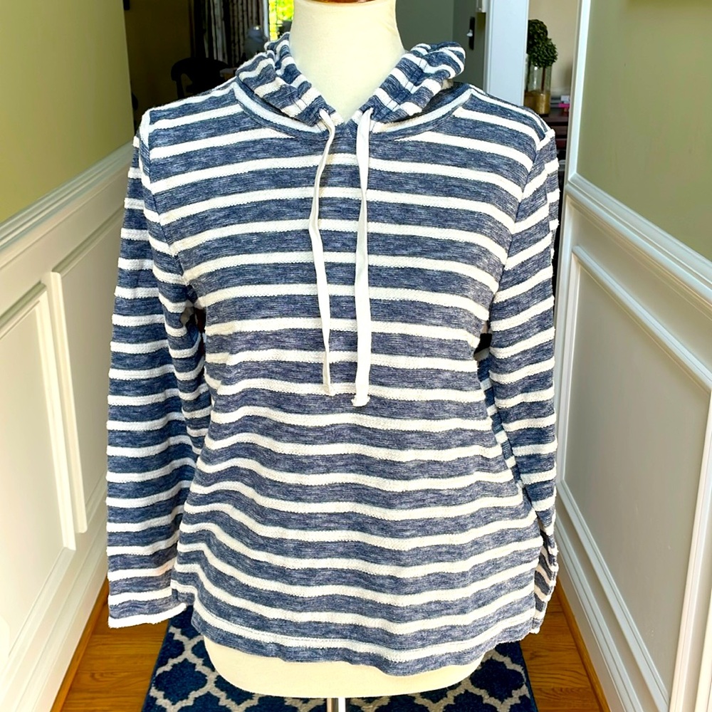 J. Crew • Striped Hoodie